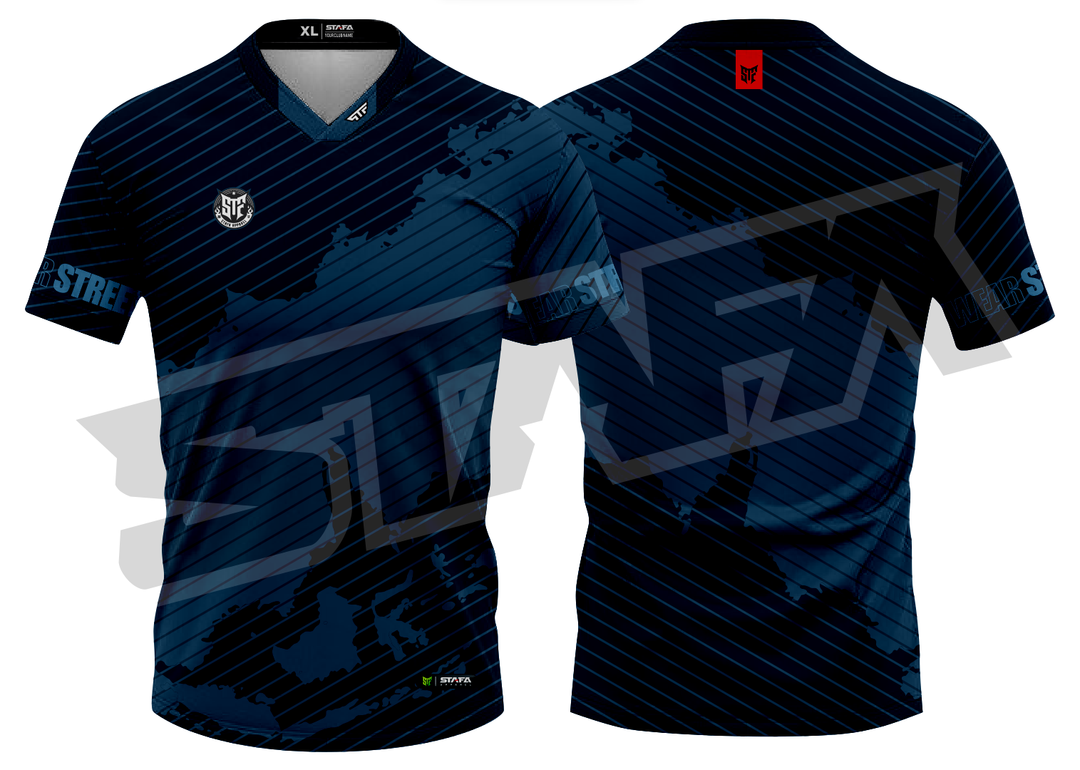 Jersey STF-005 Biru Dongker